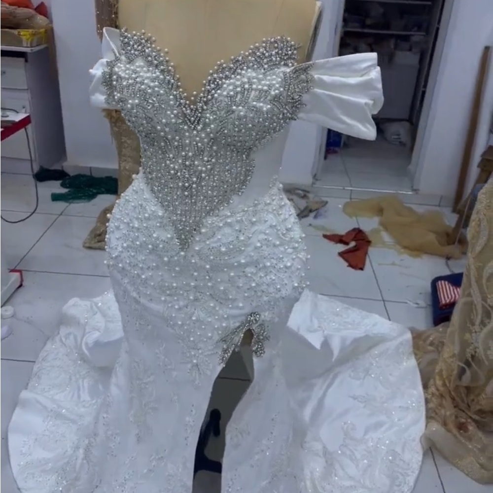 Custom Couture Wedding Dress
